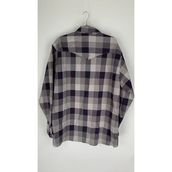 Knox FR Gray Plaid Button-Down Work Shirt Mens XXL New Flame Resistant Uniform - Picture 7 of 9